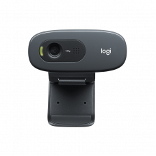 Logitech C270 HD Webcam, 720p Video with Noise-Reducing Mic